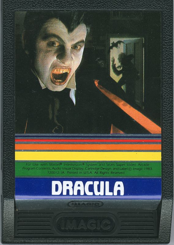 Media for Dracula (Intellivision)