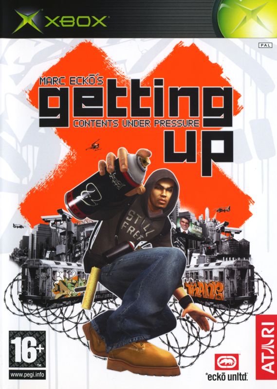Front Cover for Marc Ecko's Getting Up: Contents Under Pressure (Xbox)