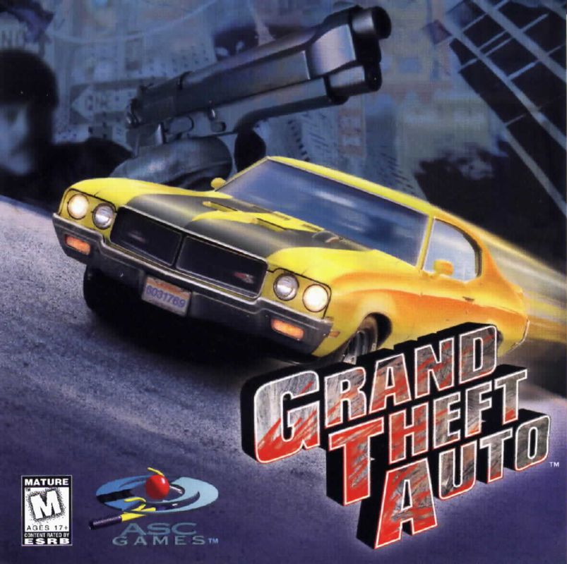 Other for Grand Theft Auto (DOS and Windows): Jewel Case - Front