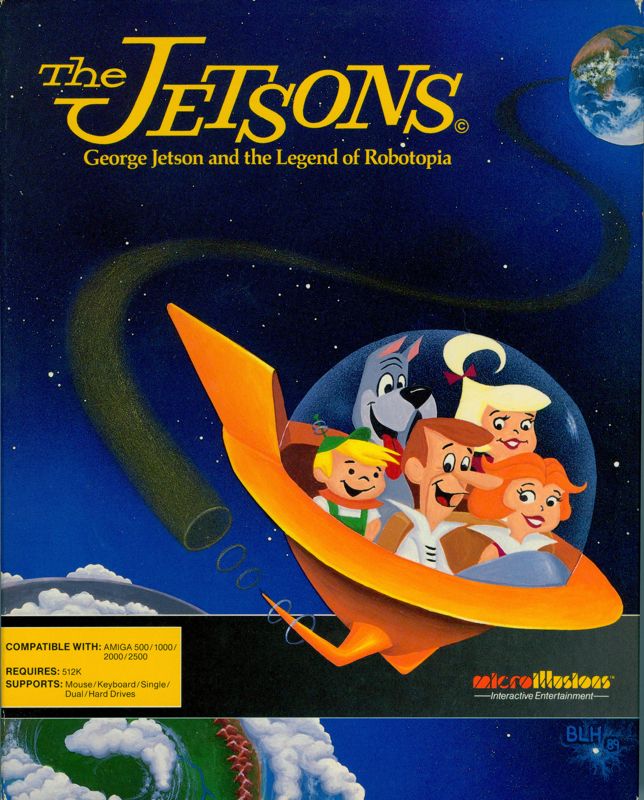 Front Cover for The Jetsons: George Jetson and the Legend of Robotopia (Amiga)