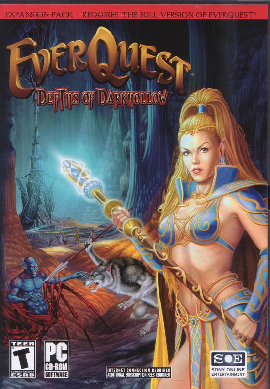 Front Cover for EverQuest: Depths of Darkhollow (Windows)