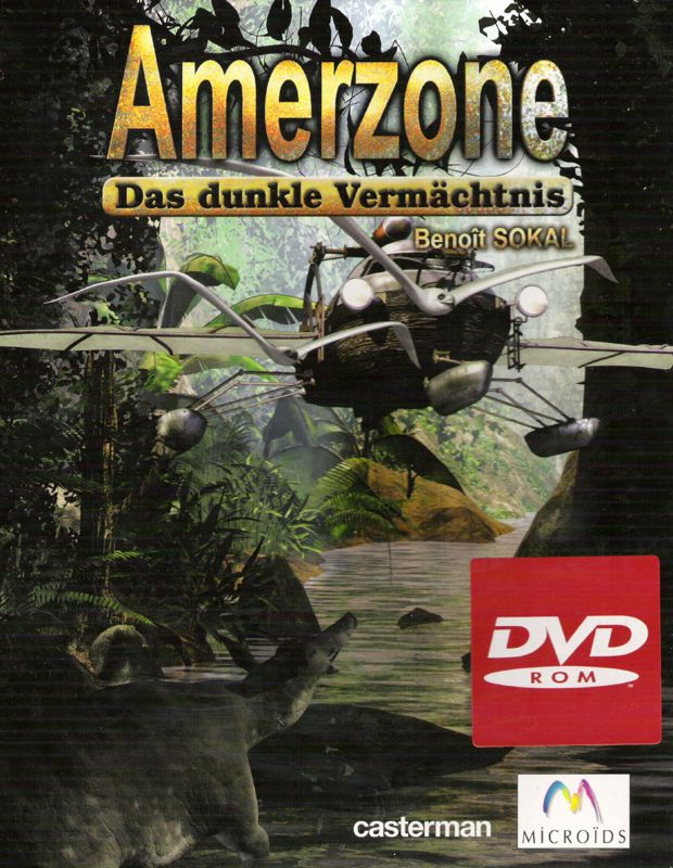 Front Cover for Amerzone: The Explorer's Legacy (Windows) (DVD release)