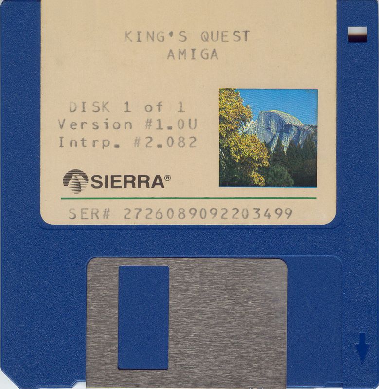 Media for King's Quest (Amiga)