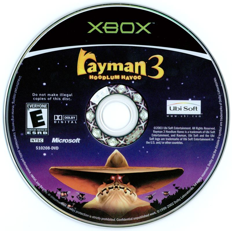 Media for Rayman 3: Hoodlum Havoc (Xbox)
