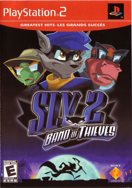 Front Cover for Sly 2: Band of Thieves (PlayStation 2) (Greatest Hits Release)