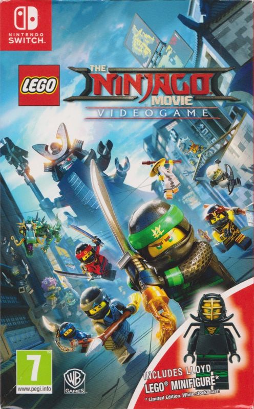 Front Cover for The LEGO Ninjago Movie Video Game (Nintendo Switch) (/w Lloyd LEGO Mini figurine)