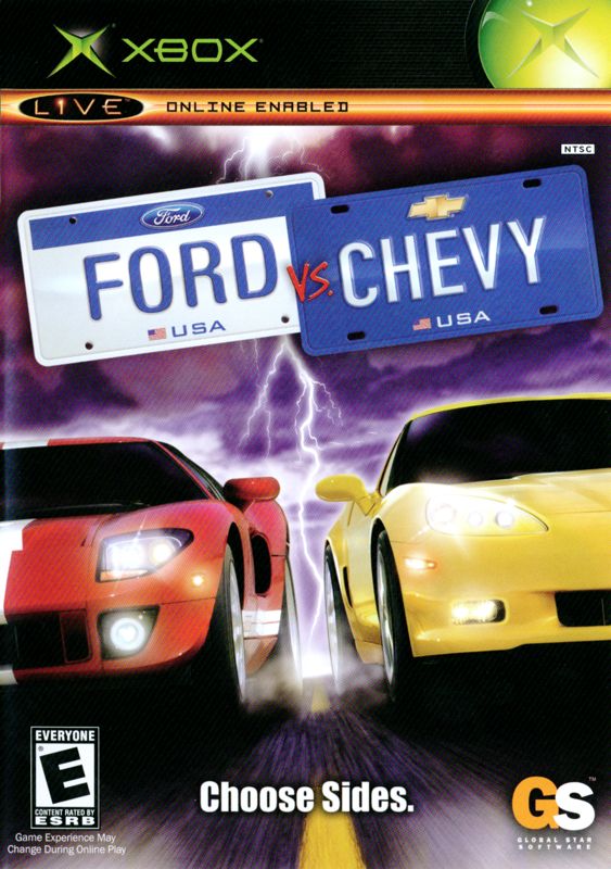 Front Cover for Ford Vs. Chevy (Xbox)