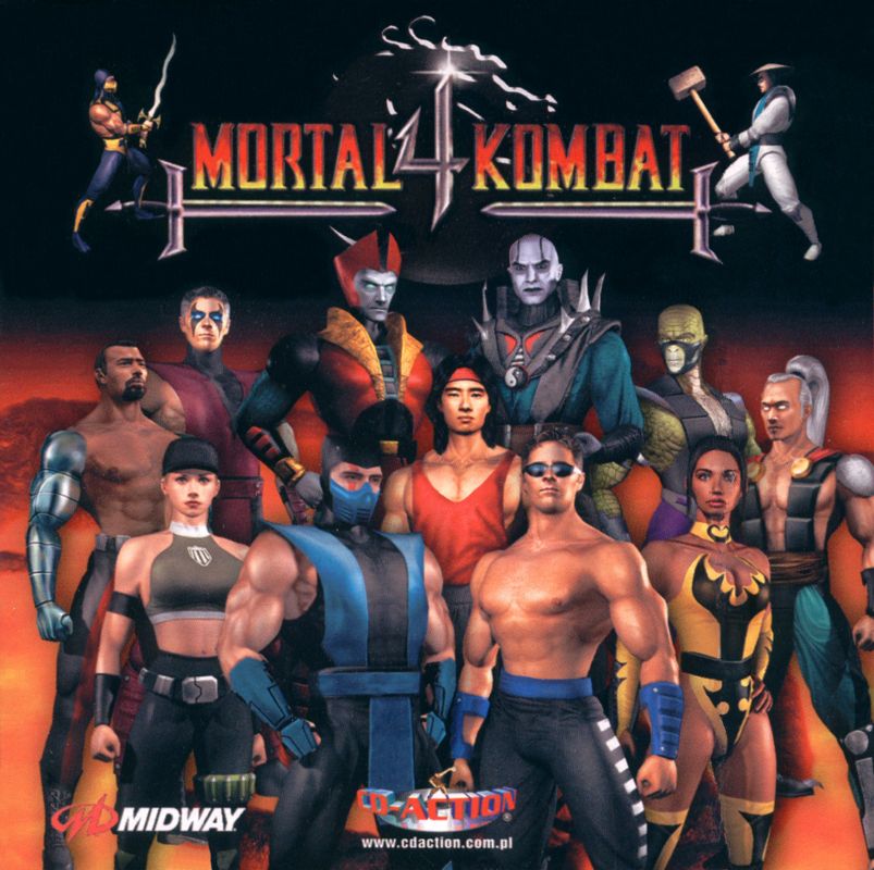 Mortal Kombat 4 cover or packaging material - MobyGames