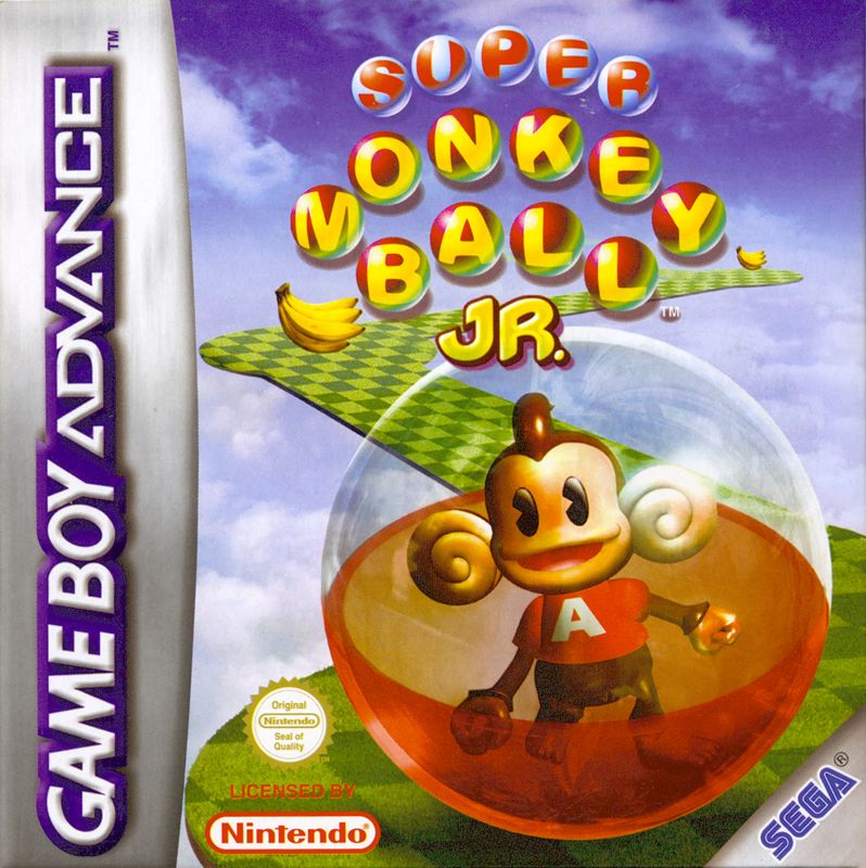 Front Cover for Super Monkey Ball Jr. (Game Boy Advance)