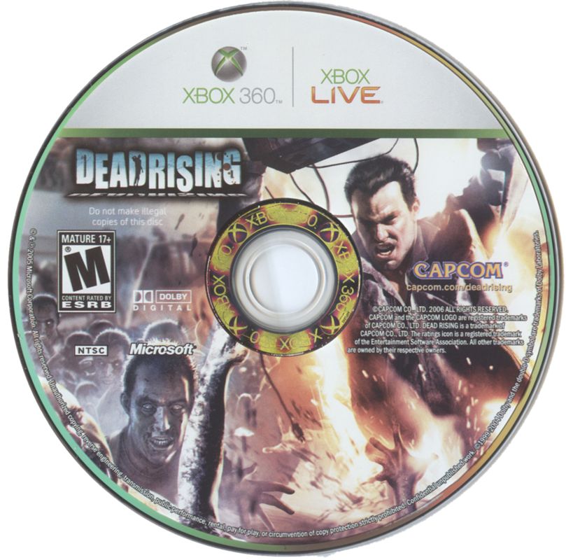 Dead Rising cover or packaging material MobyGames