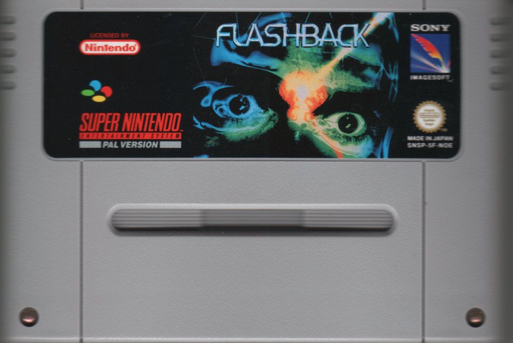 Media for Flashback: The Quest for Identity (SNES)