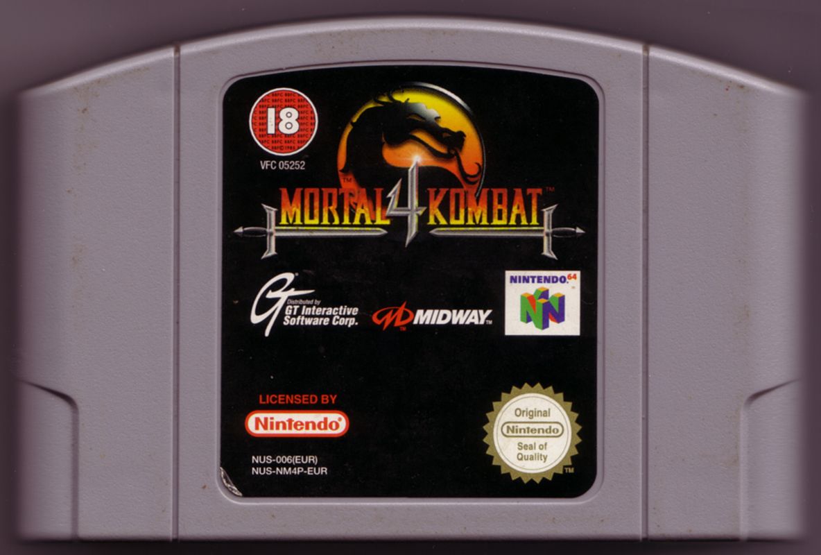 Media for Mortal Kombat 4 (Nintendo 64)
