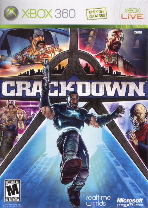 Front Cover for Crackdown (Xbox 360)