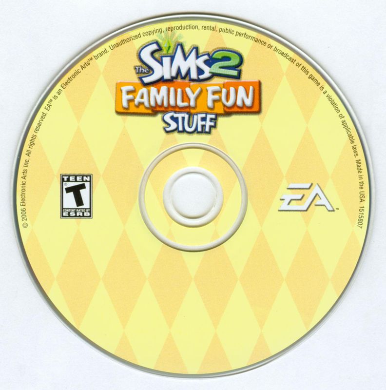 Media for The Sims 2: Family Fun Stuff (Windows) (Target Exclusive Release)
