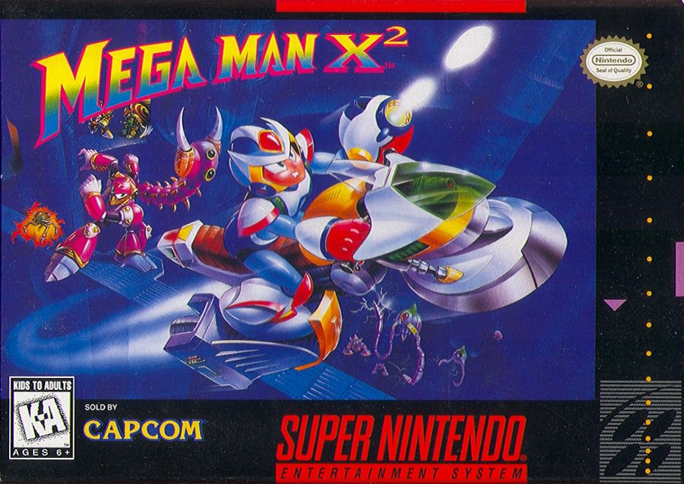 Front Cover for Mega Man X2 (SNES)