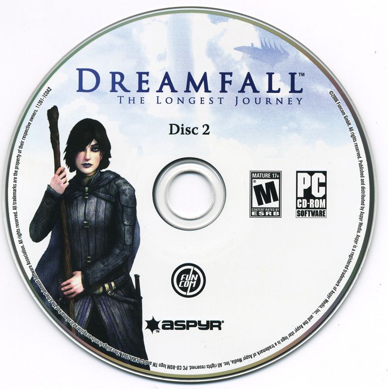 Media for Dreamfall: The Longest Journey (Windows): Disc 2