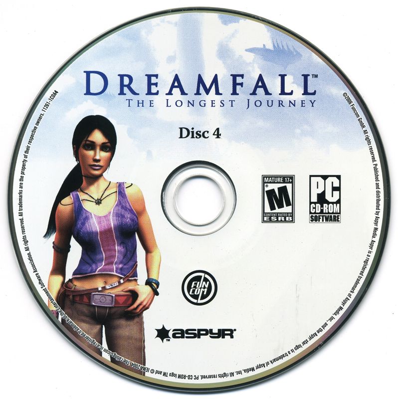 Media for Dreamfall: The Longest Journey (Windows): Disc 4