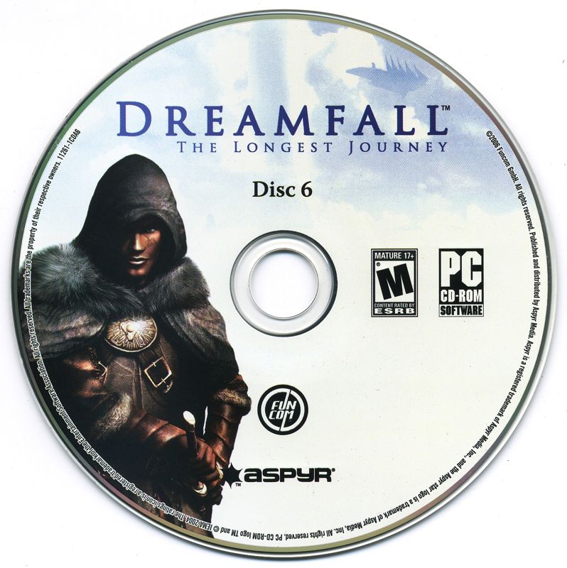 Media for Dreamfall: The Longest Journey (Windows): Disc 6