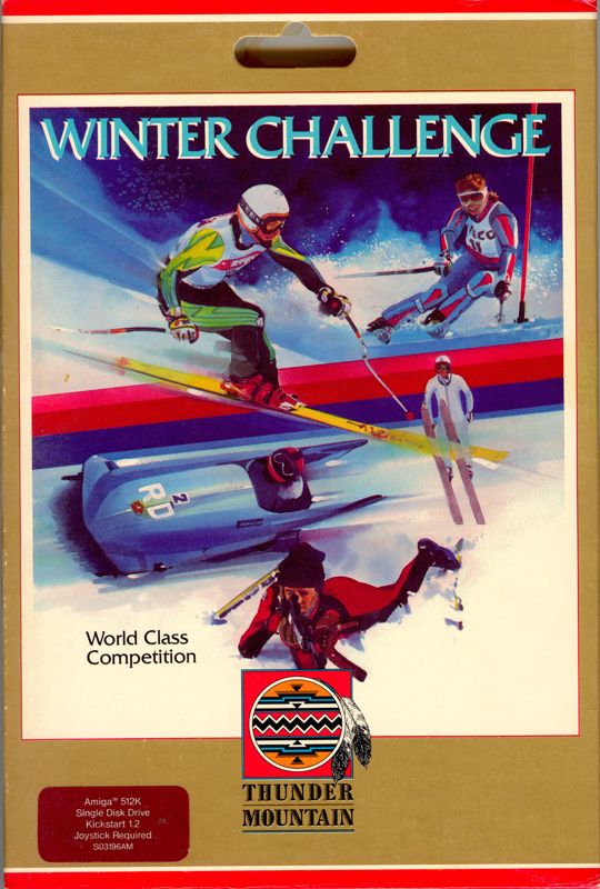 Front Cover for Winter Challenge: World Class Competition (Amiga)
