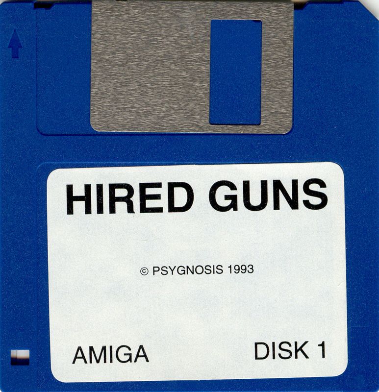 Media for Hired Guns (Amiga): Disk 1