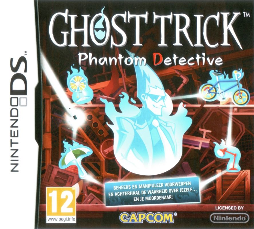 Front Cover for Ghost Trick: Phantom Detective (Nintendo DS)