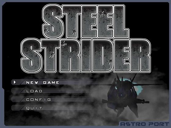 Steel Strider cover or packaging material - MobyGames