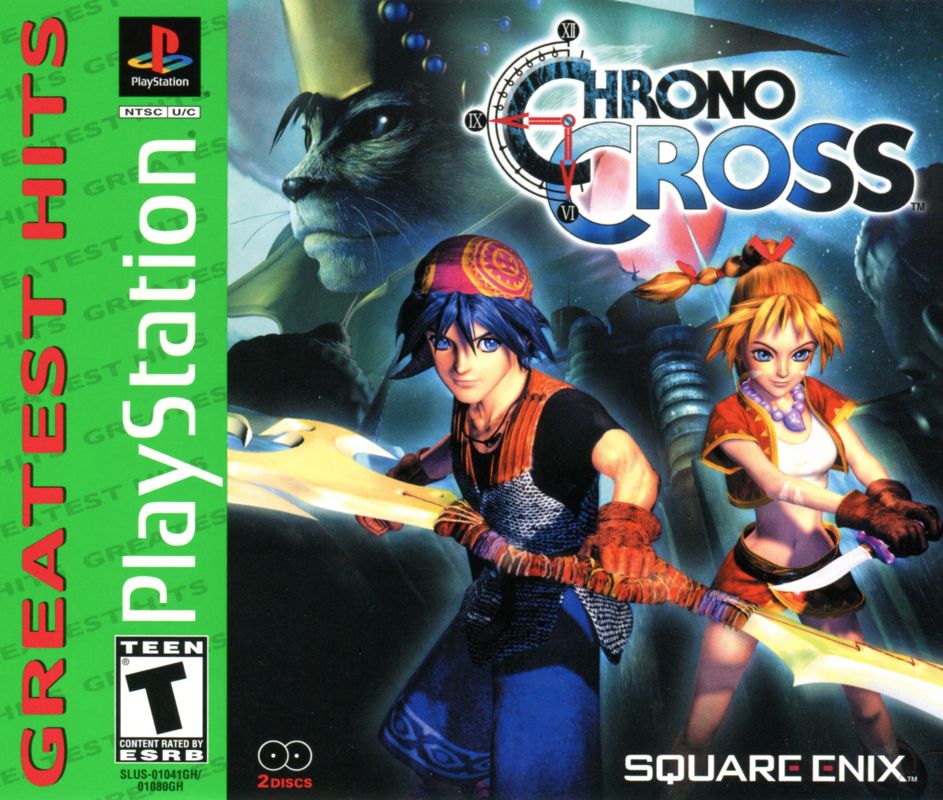 Front Cover for Chrono Cross (PlayStation) (Greatest Hits release (Reissue))