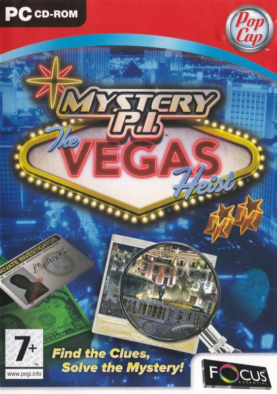 Front Cover for Mystery P.I.: The Vegas Heist (Windows)