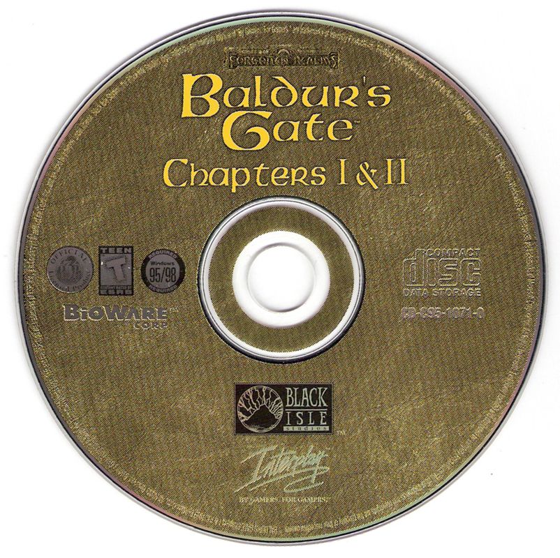 Media for Baldur's Gate Chapters I & II (Windows)