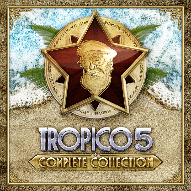 Front Cover for Tropico 5: Complete Collection Upgrade Pack (PlayStation 4) (download release)