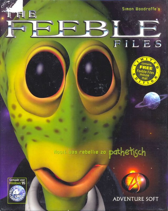 Front Cover for The Feeble Files (Windows) (Limited edition)