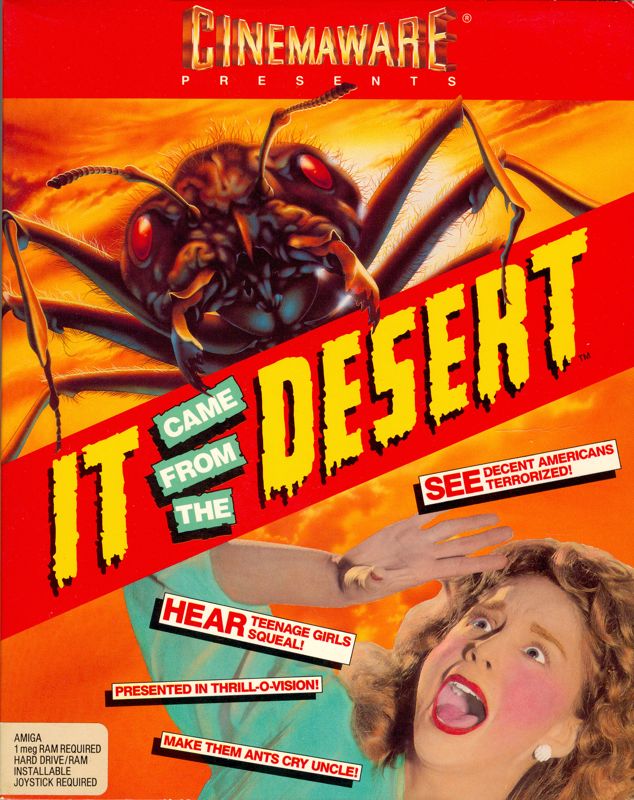 Front Cover for It Came from the Desert (Amiga)