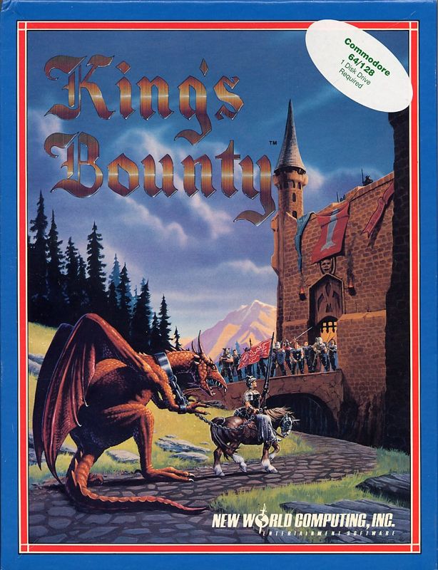 Front Cover for King's Bounty (Commodore 64)