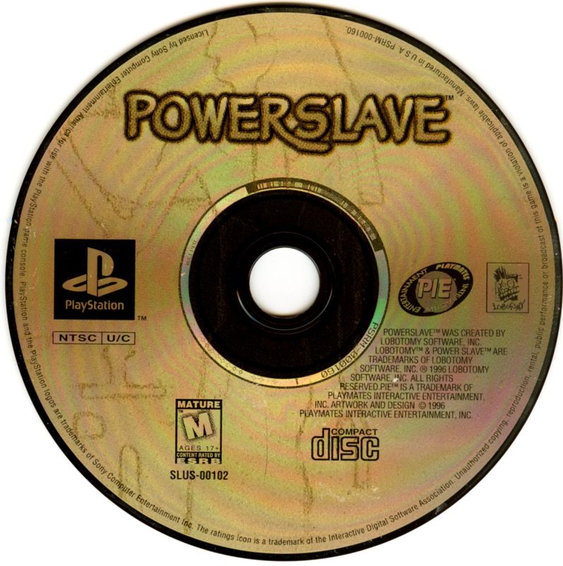 Media for Powerslave (PlayStation)
