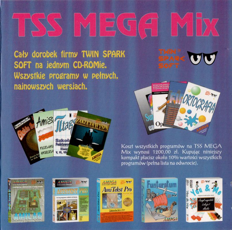 Front Cover for TSS MEGA Mix (Amiga)