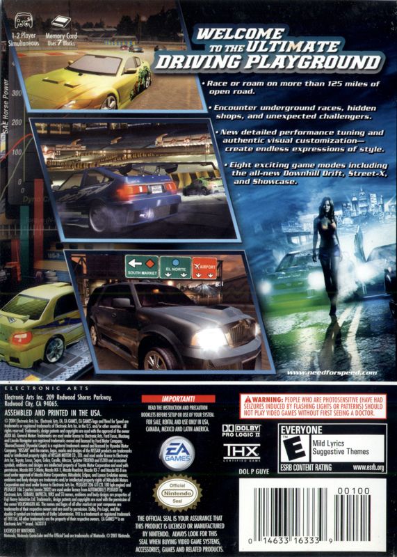 Need for Speed: Underground (2003) - MobyGames