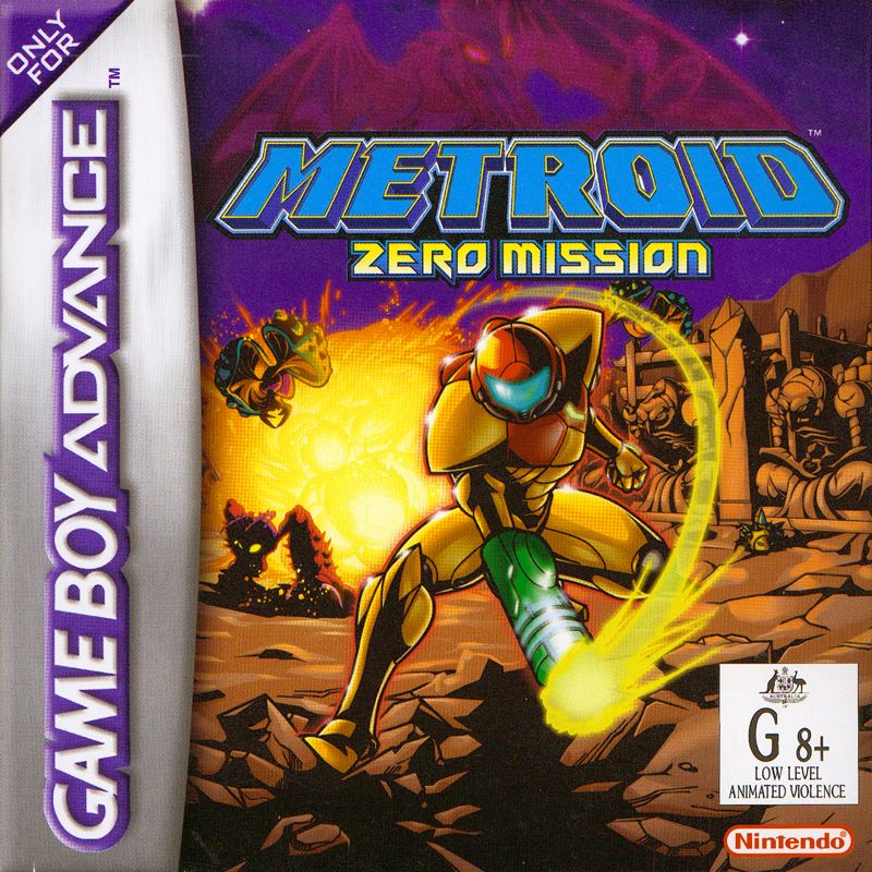 Front Cover for Metroid: Zero Mission (Game Boy Advance)