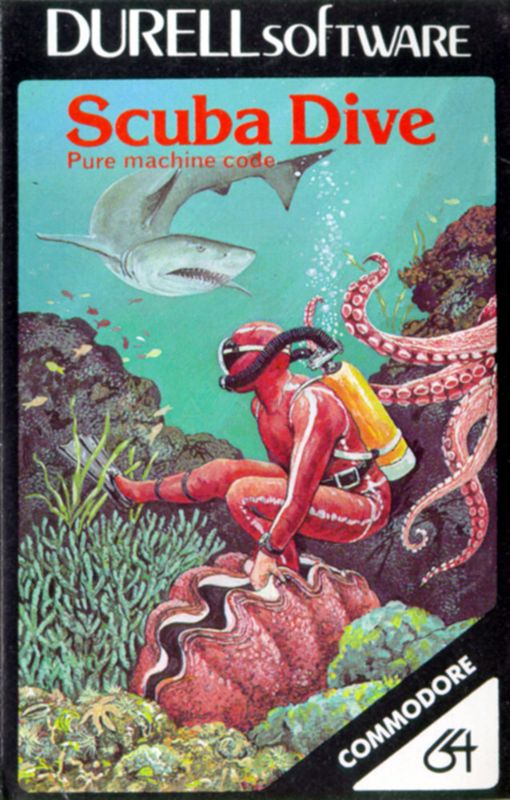 Front Cover for Scuba Dive (Commodore 64)