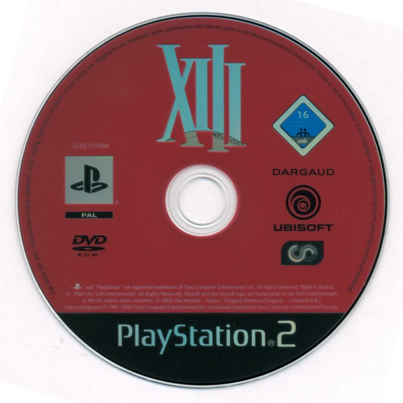 Media for XIII (PlayStation 2)