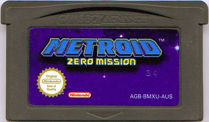 Metroid: Zero Mission cover or packaging material - MobyGames