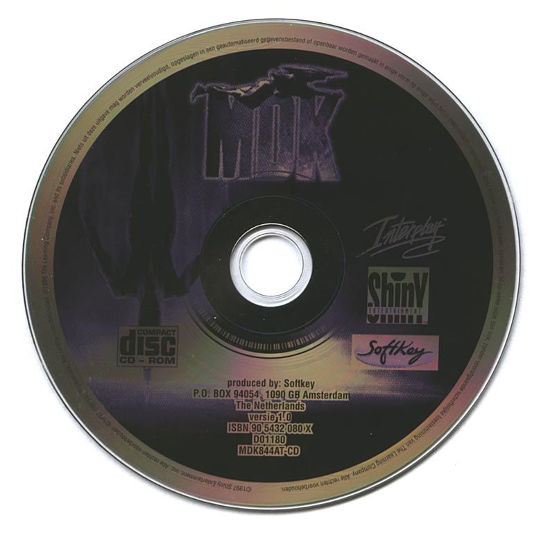 Media for MDK (DOS and Windows) (SoftKey Release)