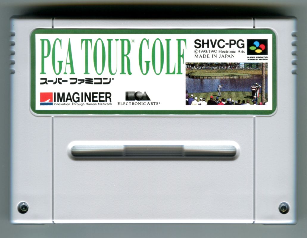 Media for PGA Tour Golf (SNES): Front