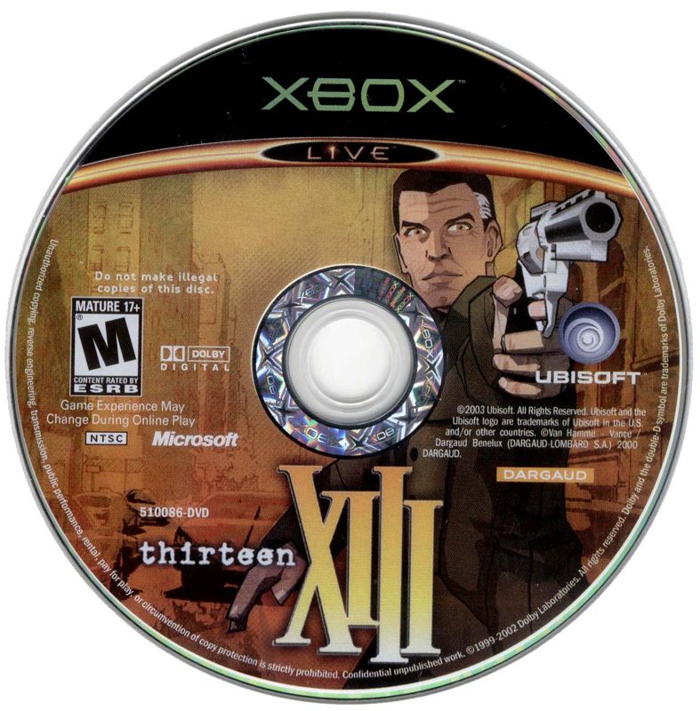XIII cover or packaging material - MobyGames