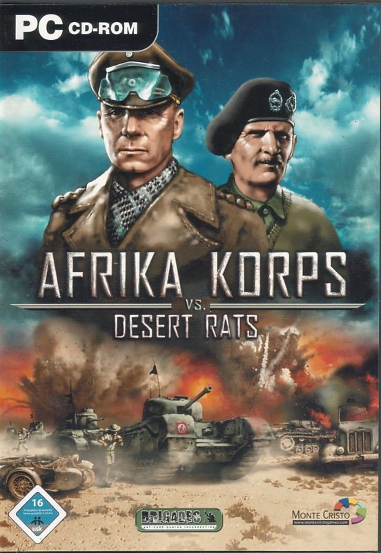 Front Cover for Desert Rats vs. Afrika Korps (Windows)