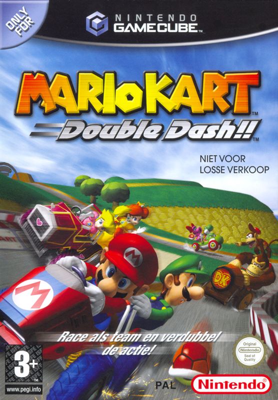 Front Cover for Mario Kart: Double Dash!! (GameCube) (GameCube Bundle)
