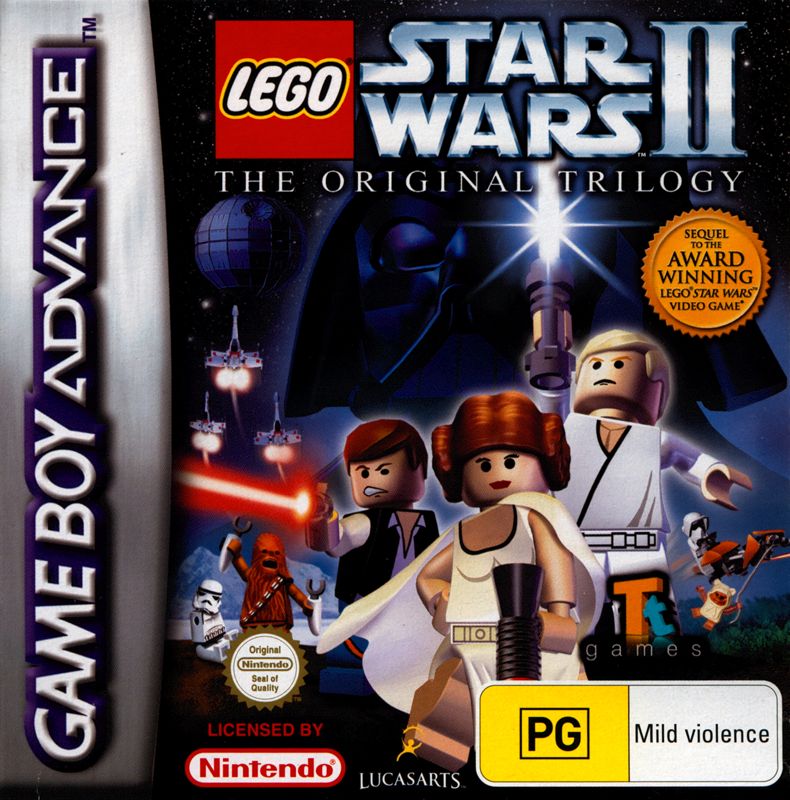 Front Cover for LEGO Star Wars II: The Original Trilogy (Game Boy Advance)