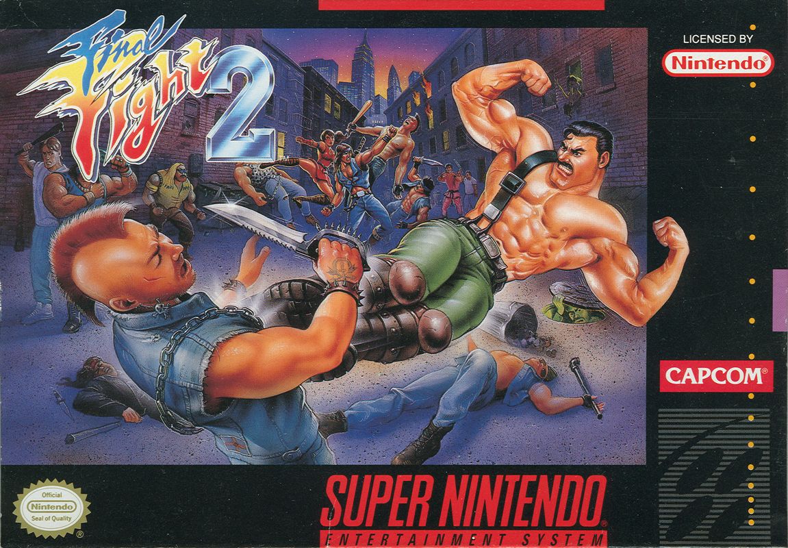 Front Cover for Final Fight 2 (SNES)