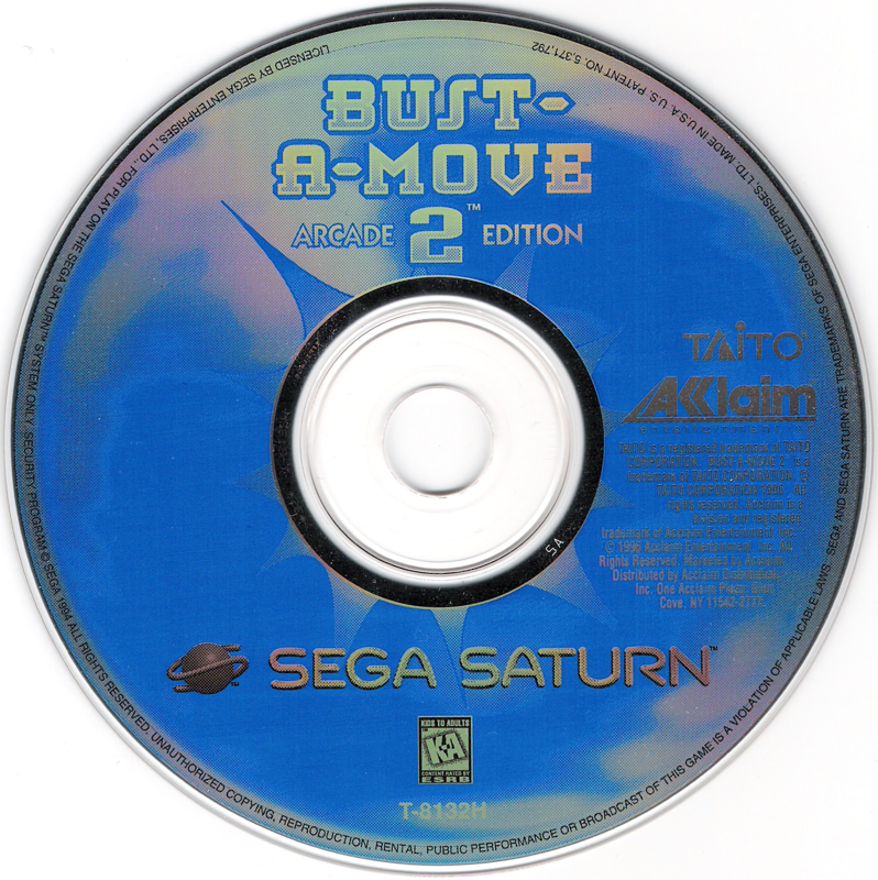 BustAMove Again cover or packaging material MobyGames