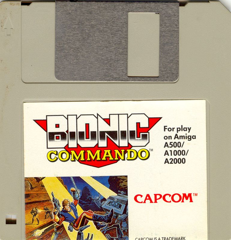 Media for Bionic Commando (Amiga)