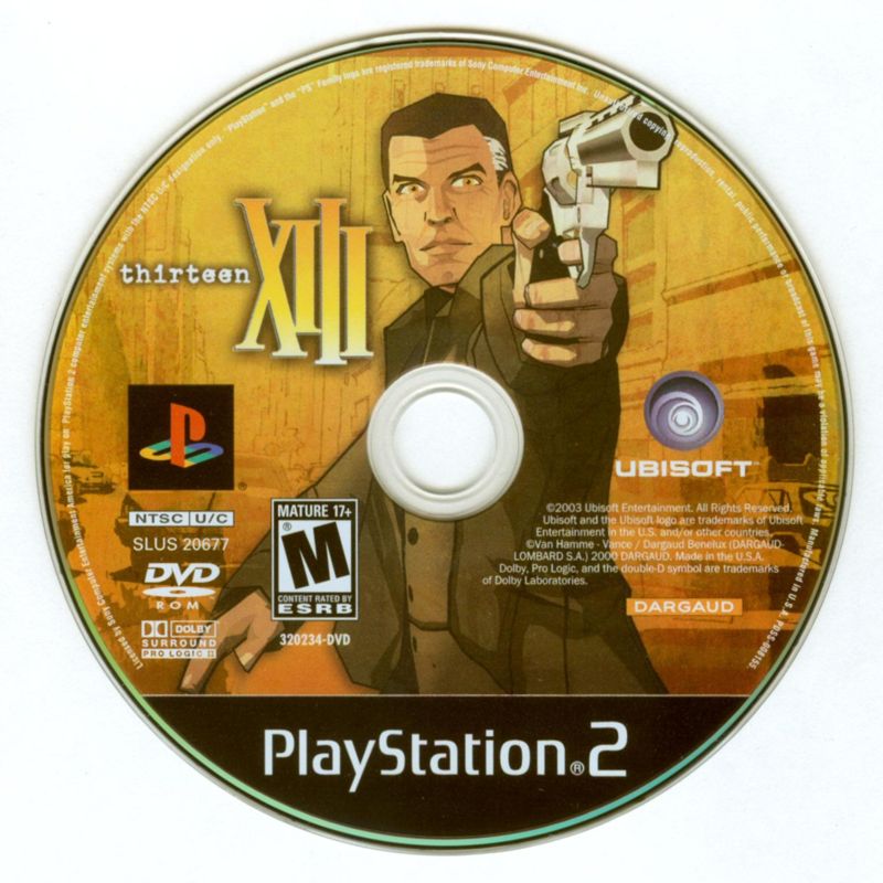 Media for XIII (PlayStation 2)